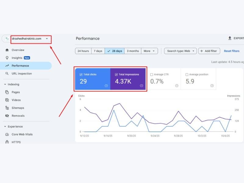 Hair & Skin Clinic SEO Acceleration — image 3