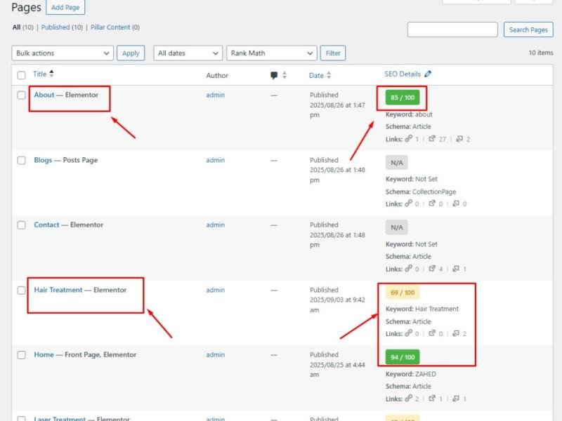 Hair & Skin Clinic SEO Acceleration — image 4